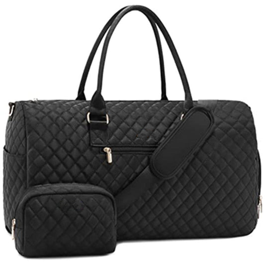 Men's And Women's Large Travel Luggage Bag - Classic Leather Bag