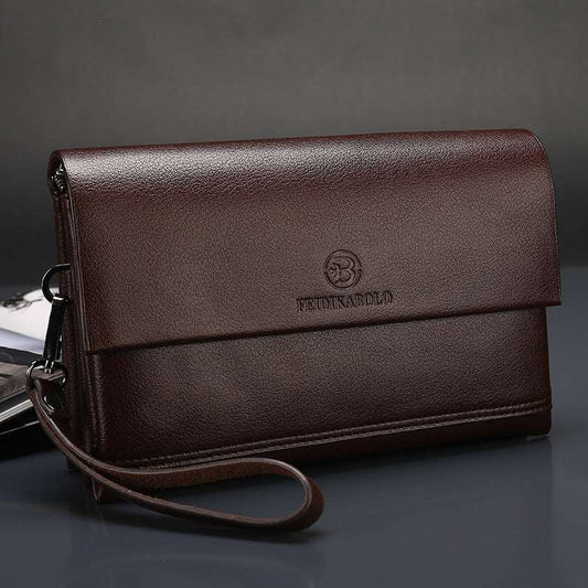 Men's Leather Business Carry Bag - Classic Leather Bag