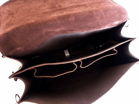 Men's Luxury Leather Travel Bag - Classic Leather Bag