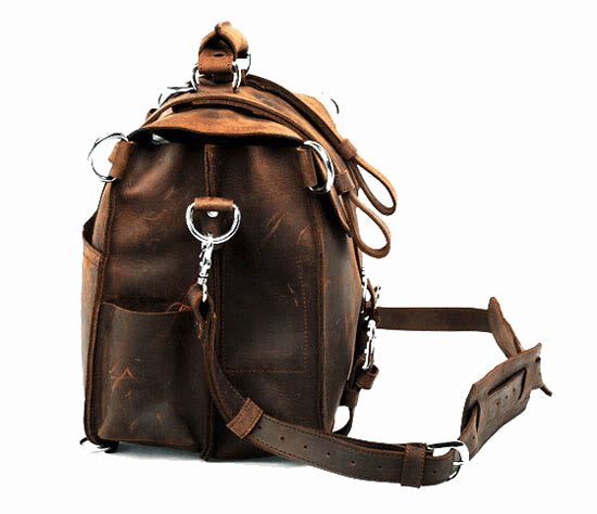 Men's Luxury Leather Travel Bag - Classic Leather Bag