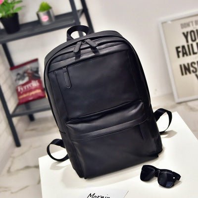 Retro Leather Backpack - Classic Leather Bag