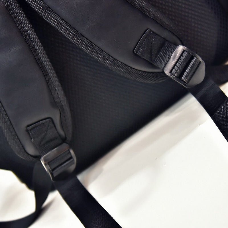 Retro Leather Backpack - Classic Leather Bag