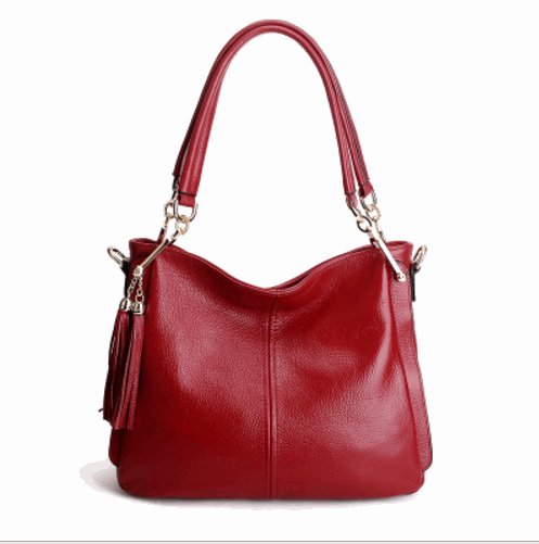 Women's Genuine Leather Crossbody Shoulder Bag - Classic Leather Bag