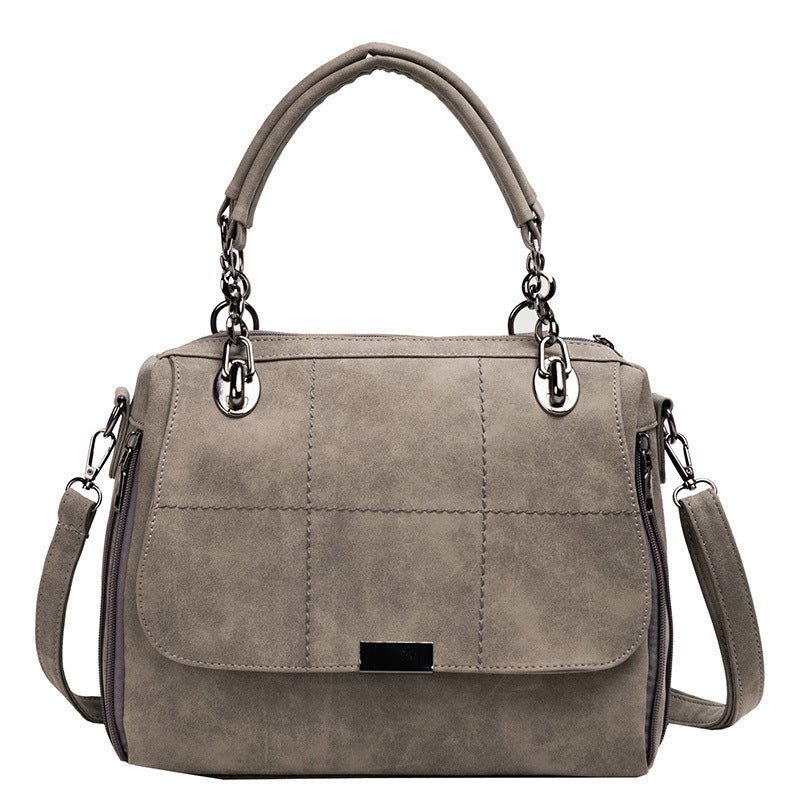 Women's Large Capacity Tote - Classic Leather Bag
