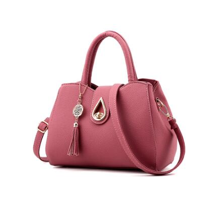 Women's Modern Fashion Leather Handbag - Classic Leather Bag
