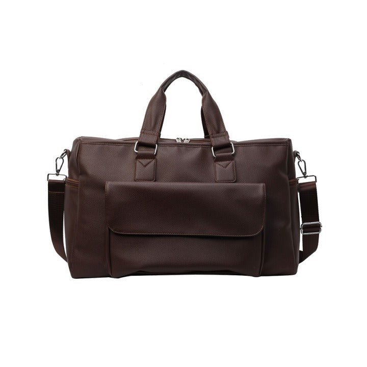 Large Capacity Fashionable Travel Bag - Classic Leather Bag