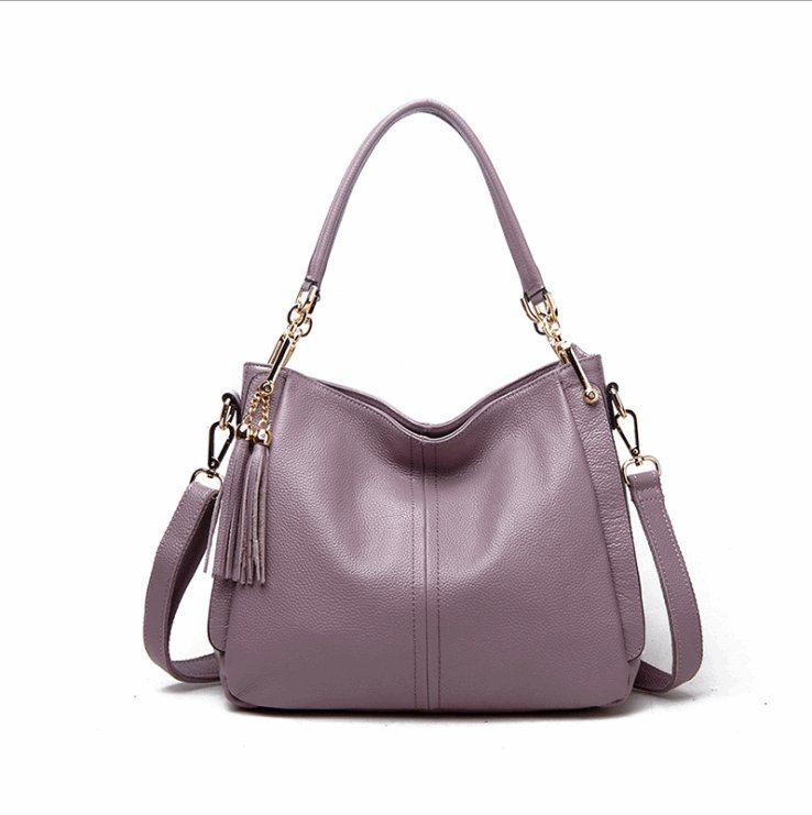 Women's Genuine Leather Crossbody Shoulder Bag - Classic Leather Bag