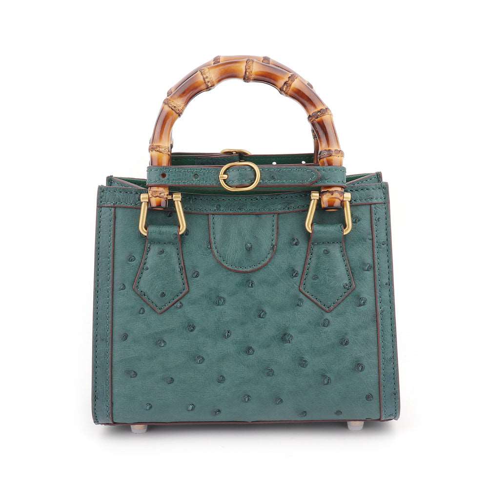 Women's Luxury Fashion Leather Hand Tote Bag - Classic Leather Bag