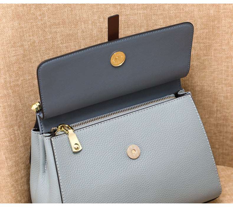 Women's Luxury Genuine Leather Crossbody Bag - Classic Leather Bag