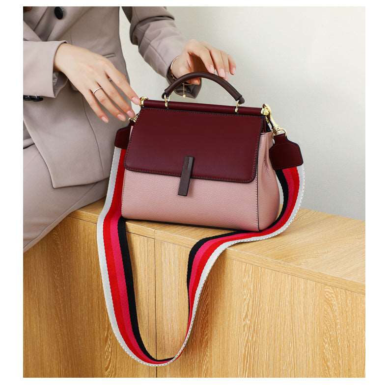 Women's Luxury Genuine Leather Crossbody Bag - Classic Leather Bag