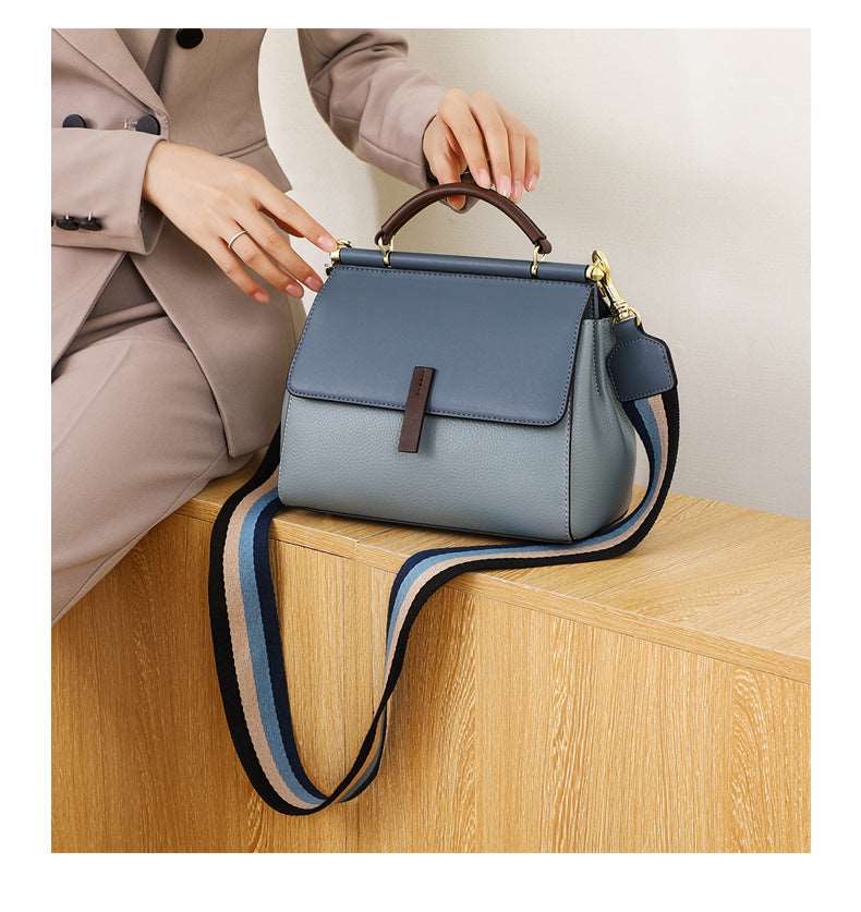 Women's Luxury Genuine Leather Crossbody Bag - Classic Leather Bag