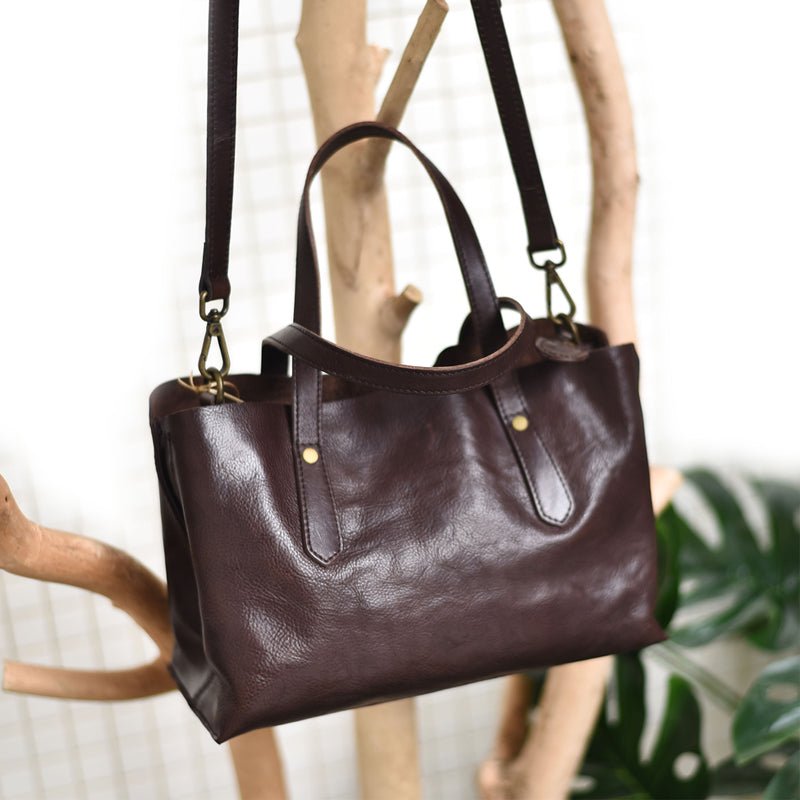 Women's Luxury Leather Shoulder Bag - Classic Leather Bag