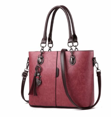 Women's Premium Leather Shoulder Bag - Classic Leather Bag