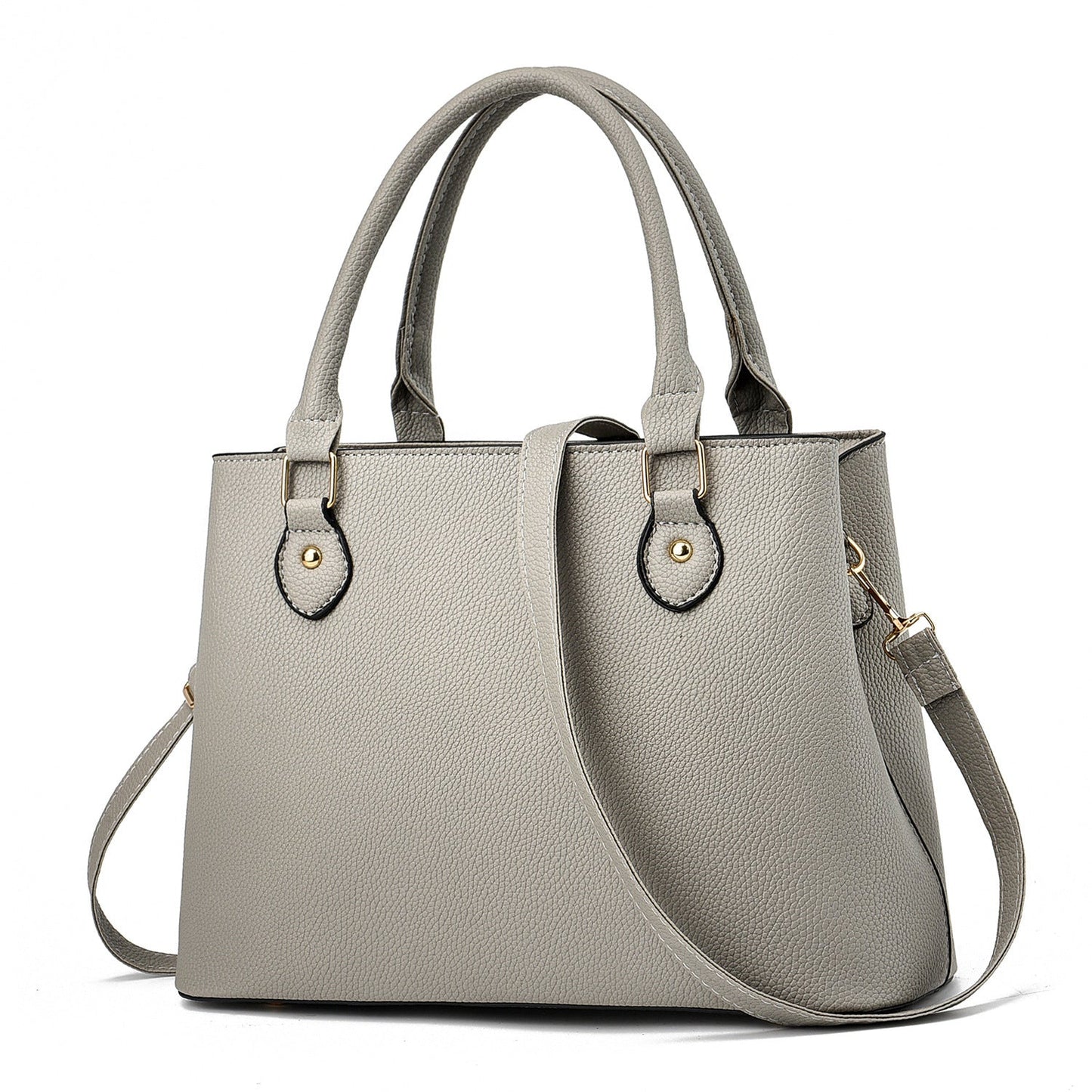 Women's Simple Shoulder Handbag - Classic Leather Bag