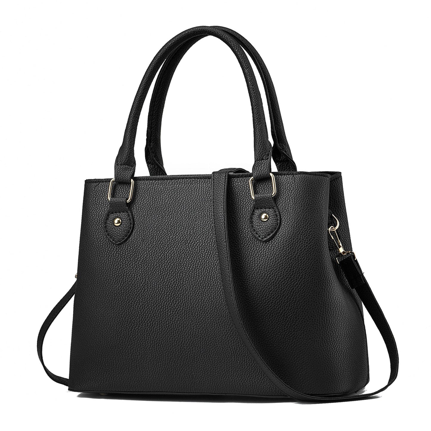 Women's Simple Shoulder Handbag - Classic Leather Bag