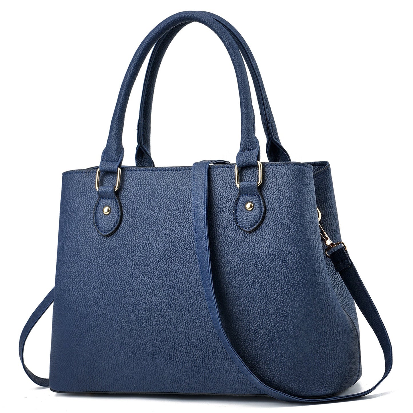 Women's Simple Shoulder Handbag - Classic Leather Bag